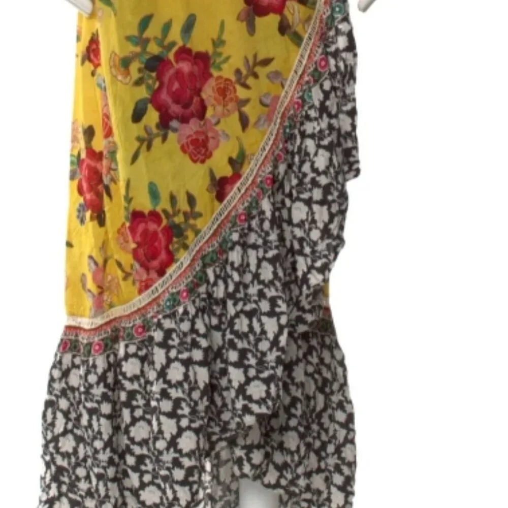 Farm Rio Sunlit Floral Maxi Dress XS $250 - Picture 12 of 12